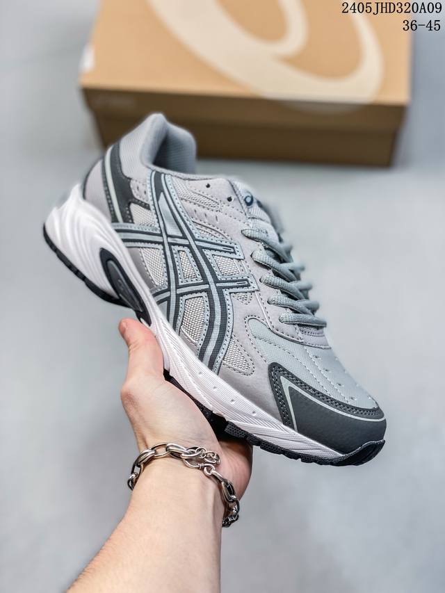 Asics Gel- Tr 公司级版本 亚瑟士运动休闲透气专业跑鞋 Gel- Tr鞋款采用经典时尚的鞋型 结合简明的配色 展现品牌的传承 及引领复古流行的主题