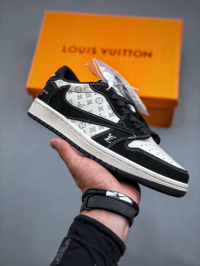 K Lv X Air Jordan 1 Low 黑暗骑士此款主张打破传统的工业化流水线设计限制，以made By Ideas的超级创意为理念，集结众多潮流设计师