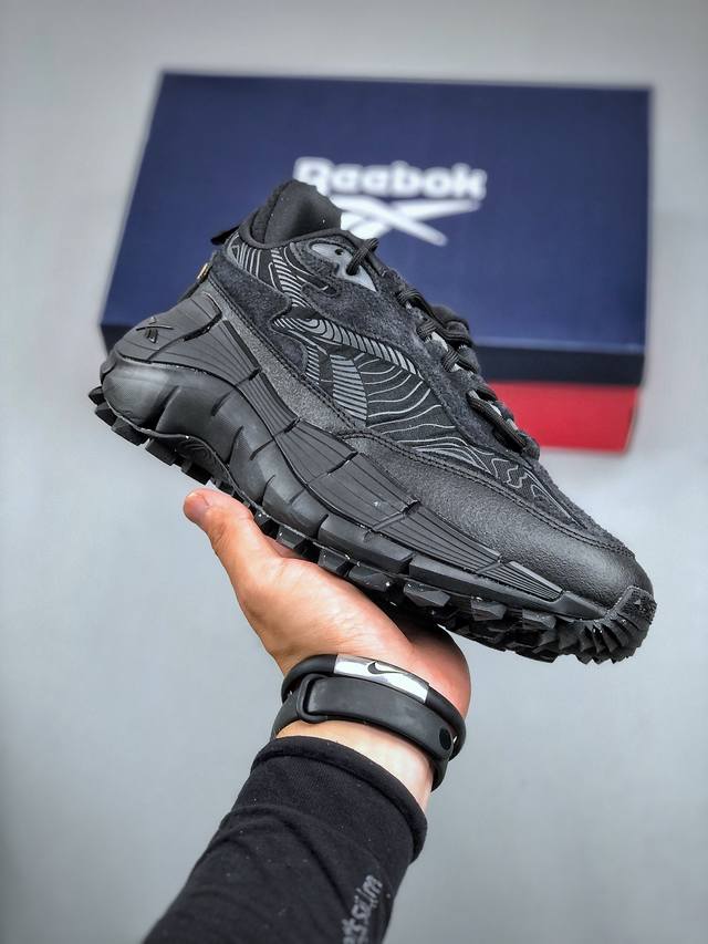 Reebok锐步 Zig Kinetica 2.5 Edge 新款跑步鞋 真标原盒 原底原面 市面最高版本 小红书代购平台专供充 Gz1440 尺码：40-46