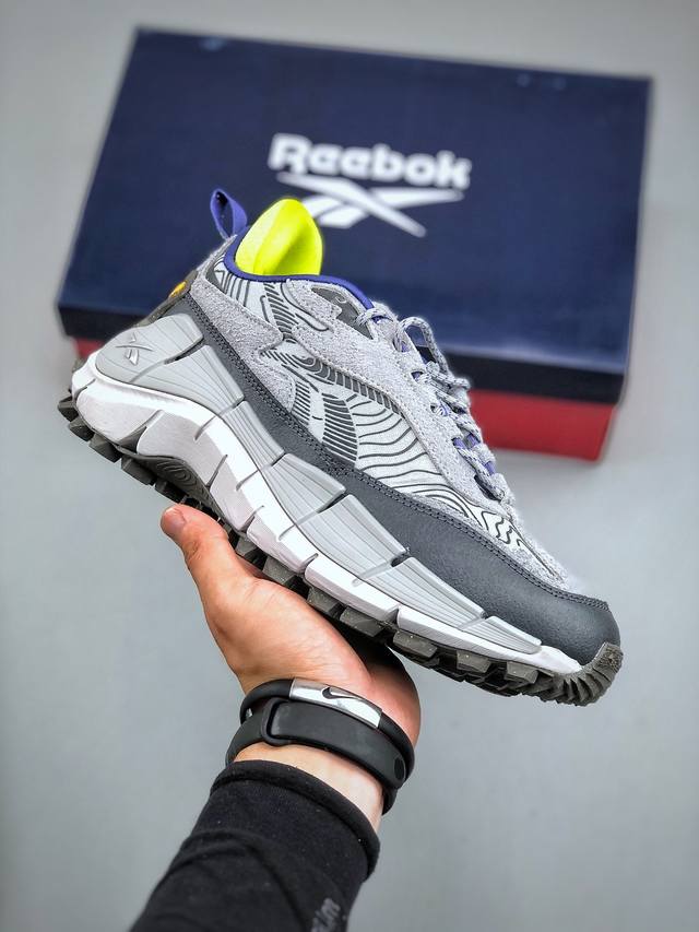 Reebok锐步 Zig Kinetica 2.5 Edge 新款跑步鞋 真标原盒 原底原面 市面最高版本 小红书代购平台专供充 Gx6832 尺码：40-46