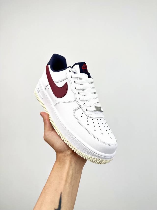 终端放货 C版 Air Force 1 Low '07 原楦头原纸板 纯正空军版型专注外贸渠道 全掌内置蜂窝气垫 #原盒配件 原厂中底钢印、拉帮完美 官方货号：