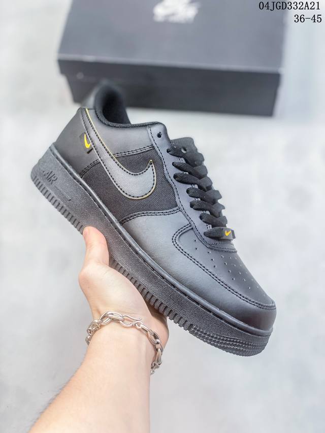 公司级带半码 耐克nike Air Force 1 Low 空军一号低帮休闲板鞋 打造纯正空军版型#专注外贸渠道 全掌内置蜂窝气垫 #原盒配件 原厂中底钢印、拉