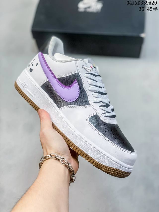 公司级带半码 耐克nike Air Force 1 Low 空军一号低帮休闲板鞋 打造纯正空军版型#专注外贸渠道 全掌内置蜂窝气垫 #原盒配件 原厂中底钢印、拉