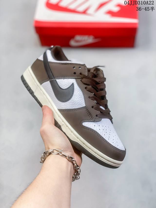 公司级带半码 耐克nike Sb Dunk Low 扣篮系列复古低帮休闲运动滑板板鞋。采用脚感柔软舒适zoomair气垫，有效吸收滑板等极限运动在落地时带来的冲