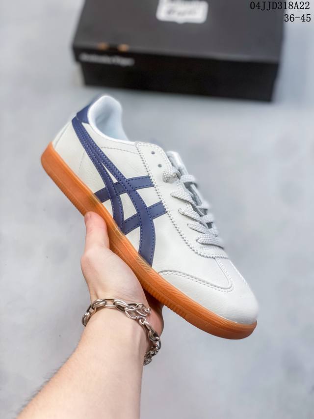 Asics 亚瑟士 男女鞋真标半码制 日产经典老牌-鬼塚虎 Onitsuka Tiger Mexico 66经典墨西哥系列复古经典百搭板鞋休闲运动鞋慢跑鞋 采用