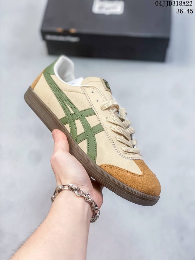 Asics 亚瑟士 男女鞋真标半码制 日产经典老牌-鬼塚虎 Onitsuka Tiger Mexico 66经典墨西哥系列复古经典百搭板鞋休闲运动鞋慢跑鞋 采用