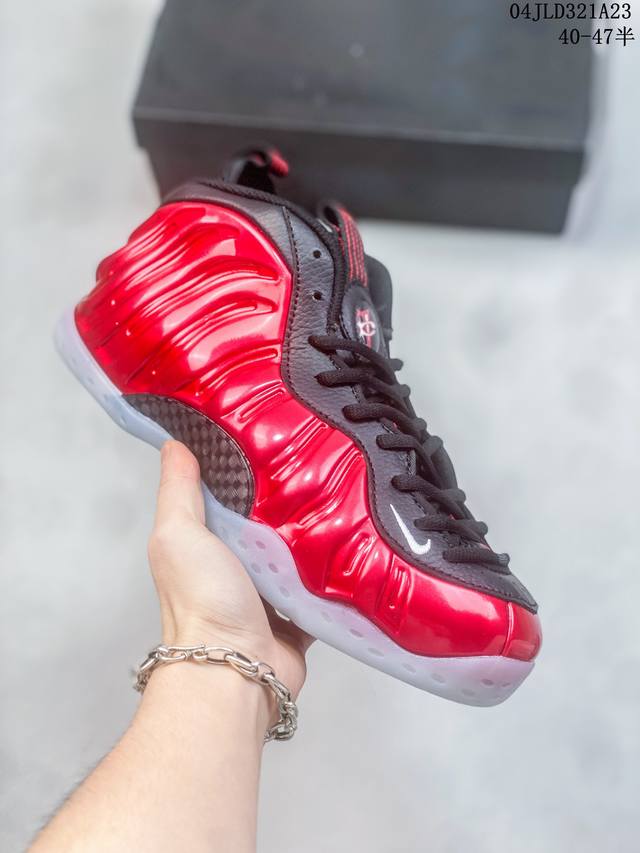 Nike耐克男鞋foamposite One紫喷茄子喷黑紫运动篮球鞋fn5212-001 尺码：40-47半 编码：04Jld321A23