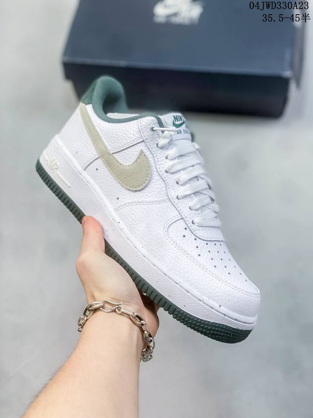 公司级带半码 耐克nike Air Force 1 Low 空军一号低帮休闲板鞋 打造纯正空军版型#专注外贸渠道 全掌内置蜂窝气垫 #原盒配件 原厂中底钢印、拉