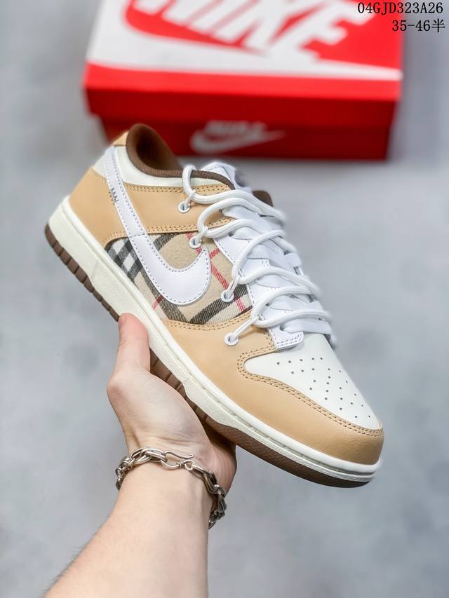 公司级头层真标带半码 耐克nike Sb Dunk Low Pro绑带扣篮系列复古低帮休闲运动滑板板鞋。采用脚感柔软舒适zoomair气垫，有效吸收滑板等极限运