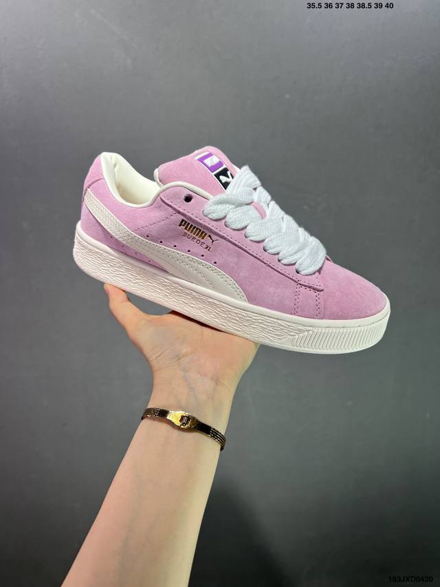 公司级puma Suede Xl复古单品 彪马 防滑耐磨低帮德训板鞋 货号: 395205 02 尺码: 36 37 37.5 38 38.5 39 40 Id