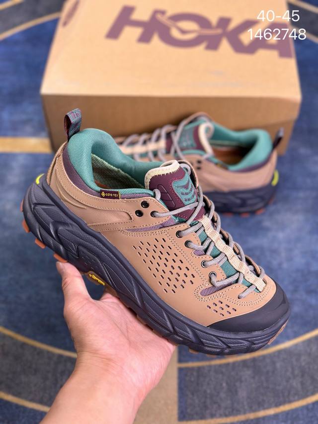 Hoka Tor Ultra X Jlal 联名款运动鞋 经典鞋款复刻 户外性能新星横空出世！Jl Al联名款hoka Ultra Low减震防滑耐磨户外功能鞋