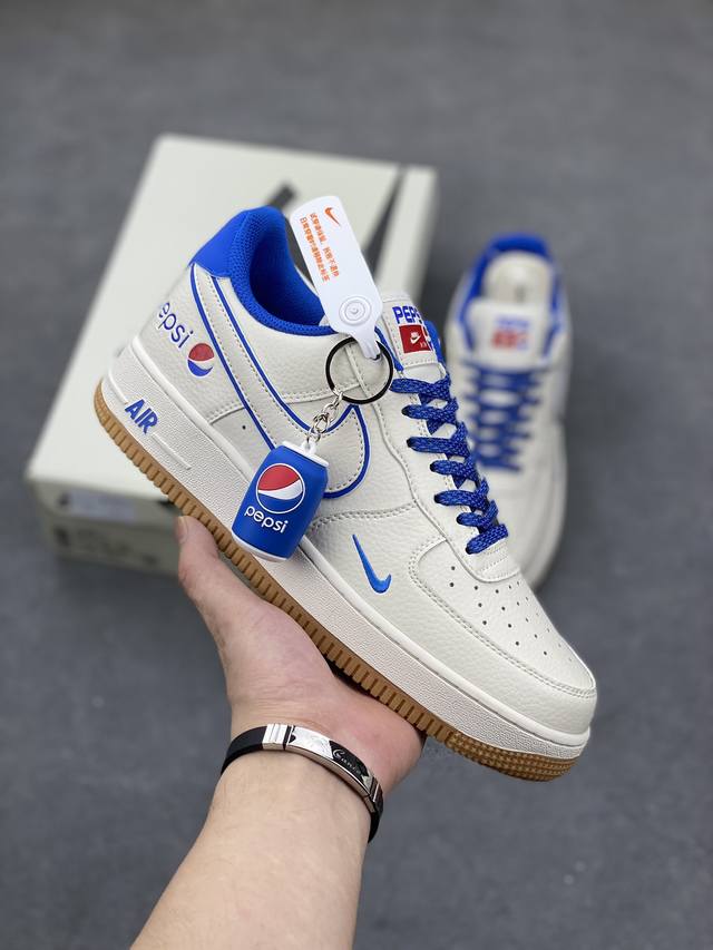 工厂套现五一福利 特价 原本地240版本 海外限量发售！Nike Air Force1 Low “百事可乐联名三代”！空军一号休闲鞋 冰爽透气，清凉一夏！公司级