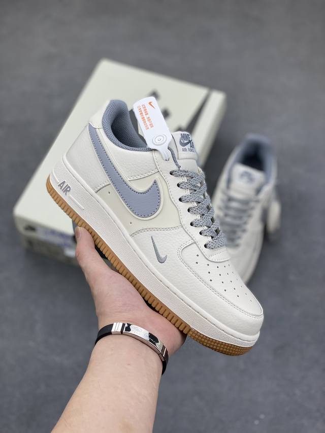 工厂套现五一福利 特价 原本地240版本 海外限量发售！公司级nike Air Force 1 '07 Low “米灰满天星”空军一号 低帮 运动鞋 休闲鞋 折