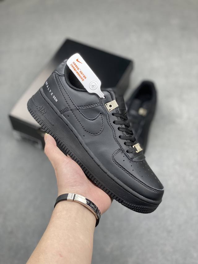 超级福利 核心特价 长期补货 Nike Air Force 1 Low 9S联名黑 空军一号低帮运动休闲板鞋 原楦头原纸板 打造纯正空军版型 专注外贸渠道 全掌