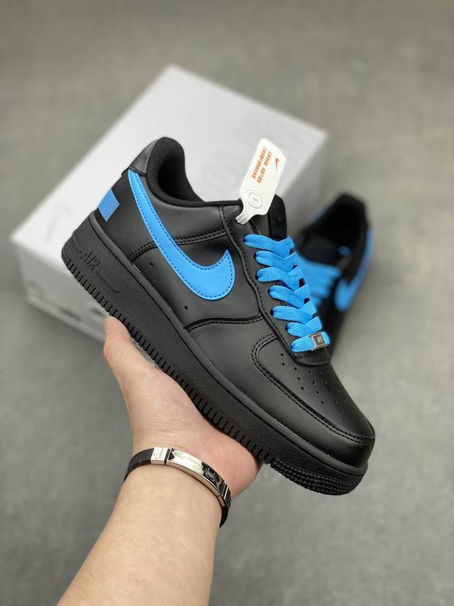 Nk Air Force 1‘07 Low 定制款抽屉盒 空军一号低帮休闲板鞋 定制皮料 原楦原纸板 纯正版型 高清洁度 内置全掌气垫 货号：Cw2288-11