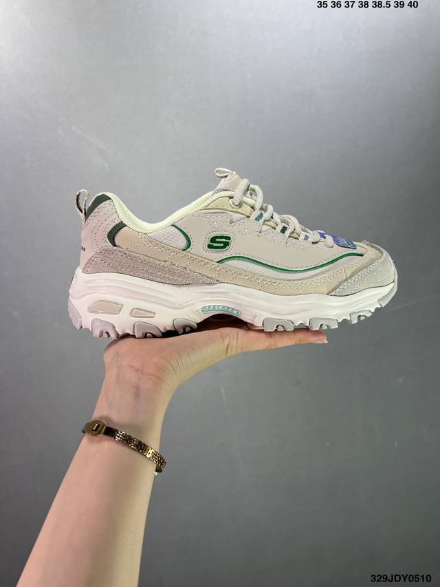 斯凯奇 斯凯捷 真标新品 韩国明星们的新宠思凯奇skechers Mh2 熊猫系列 韩国街头除了nb鞋之外就是这个运动鞋了.Evu增高大底 记忆鞋垫 穿上非常轻