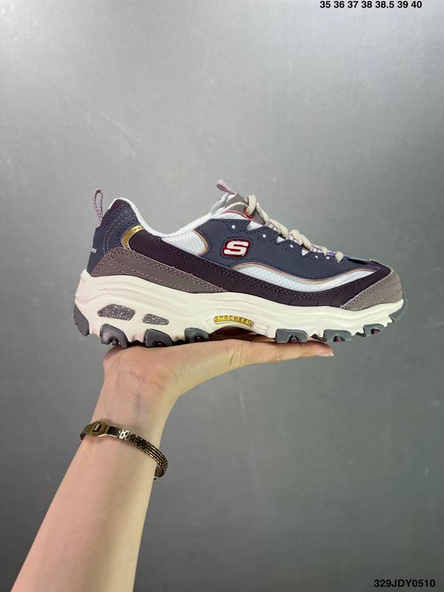 斯凯奇 斯凯捷 真标新品 韩国明星们的新宠思凯奇skechers Mh2 熊猫系列 韩国街头除了nb鞋之外就是这个运动鞋了.Evu增高大底 记忆鞋垫 穿上非常轻