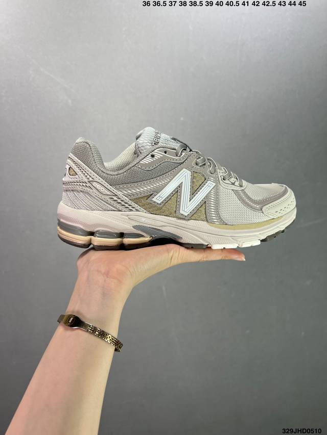 公司级 新百伦 New Balance Nb860夏季新款小红书爆款网红同款百搭透气复古老爹鞋运动休闲跑步鞋 货号：Ml860Xd 尺码: 36 36.5 37