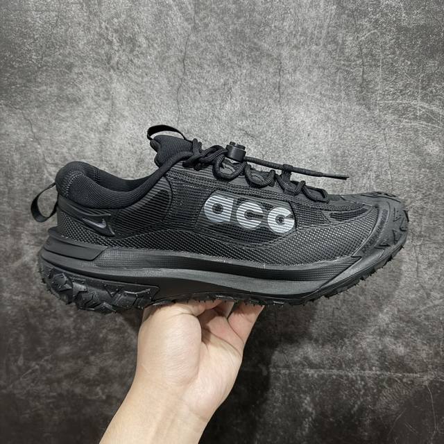 纯原版 Nk Acg Mountain Fly 2 Low Se 复古潮流户外登山鞋防水慢跑鞋 Hf6245-001 全新来袭 该款沿袭前代高帮版型的设计传统