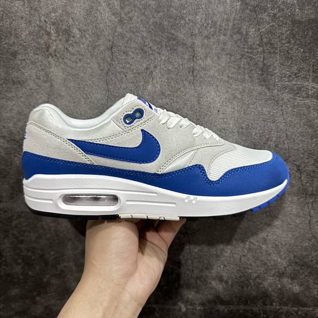 纯原版 耐克nike Air Max 1 初代87复古气垫百搭休闲运动慢跑鞋 Dd9844-101 复古休闲跑步鞋 官方同步上架 真标原盒 原底原面 正确版型