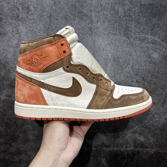 Kz神版 Air Jordan 1 High Og 可可棕 同价区间无对手 性价比触顶 东莞大厂极限压缩利润 国内顶级头层皮料订染 用料绝不含糊 工艺方面大到整