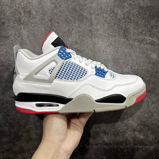 原厂版 Air Jordan 4 Retro Aj4鸳鸯 Ci1184-146 全新升级改良 原鞋原楦原纸板同源开发 完美呈现乔4的版型 内侧正确双色网格 还原