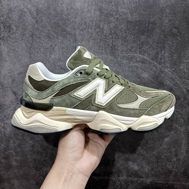 纯原版 New Balance Nb9060 联名款 复古休闲运动慢跑鞋 U9060Jgo 全套原楦原纸板原厂数据开发 进口三明治网面 原装进口翻毛皮料正确绒感