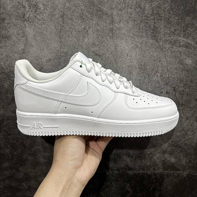 Dt纯原版 Nk Air Force 1 Low '07 空军一号低帮经典板鞋 纯白 Cw2288-111 知名大厂出品 同步官方全新版本 不规则波浪大底咬花