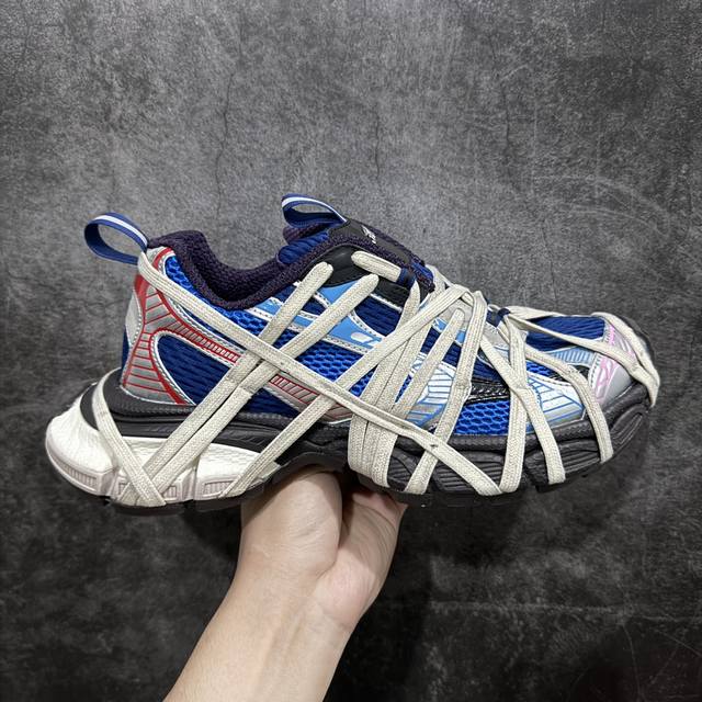 I8纯原版本 巴黎世家 户外概念鞋 Balenciaga Sneaker Tess 十代b款 绑带 独家纯原版本 细节精准对位官方 私模组合大底 原装大盒 从里