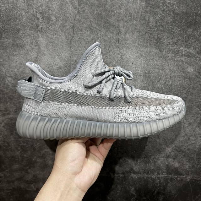 顶级巴斯夫 Yeezy 350 Boost V2 Space Ash If3219 阿迪达斯椰子350二代 全新太空灰配色 整双鞋以编织鞋面打造，视觉上比前一代