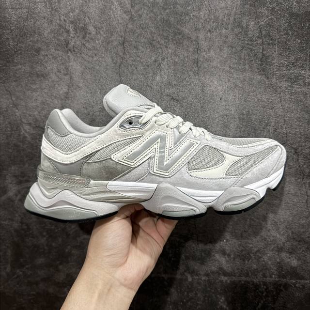 纯原版 New Balance Nb9060 联名款 复古休闲运动慢跑鞋 U9060Jcg 全套原楦原纸板原厂数据开发 进口三明治网面 原装进口翻毛皮料正确绒感