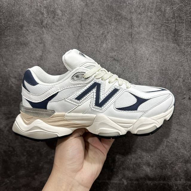 纯原版 New Balance Nb9060 联名款 复古休闲运动慢跑鞋 U9060Vnb 全套原楦原纸板原厂数据开发 进口三明治网面 原装进口翻毛皮料正确绒感