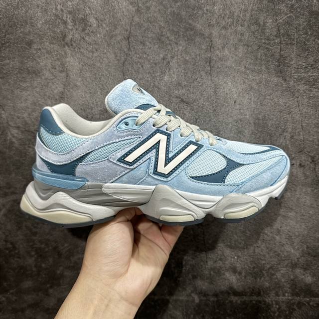 纯原版 New Balance Nb9060 联名款 复古休闲运动慢跑鞋 U9060Ee D全套原楦原纸板原厂数据开发 进口三明治网面 原装进口翻毛皮料正确绒感