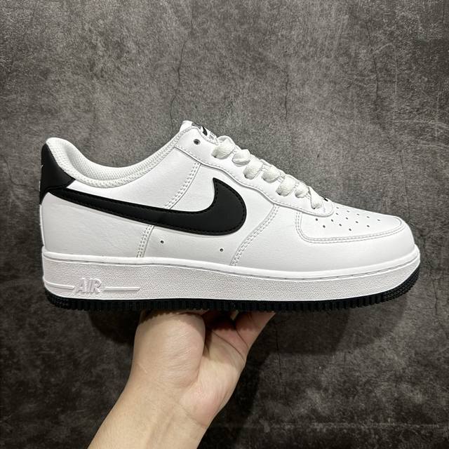 3A版本 Nike Air Force 1 “白黑勾” 空军一号低帮运动休闲板鞋 官方同步 原装级别 原楦头原纸板 打造纯正空军版型#专注外贸渠道 全掌内置蜂窝