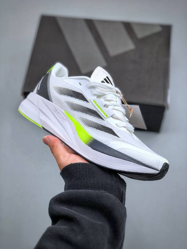 阿迪达斯-Adidas Duramo Speed Shoes 随心畅跑网面跑步运动鞋 男中长跑防滑透气老爹运动鞋这款adidas跑步鞋，旨在为你带来舒适运动感，