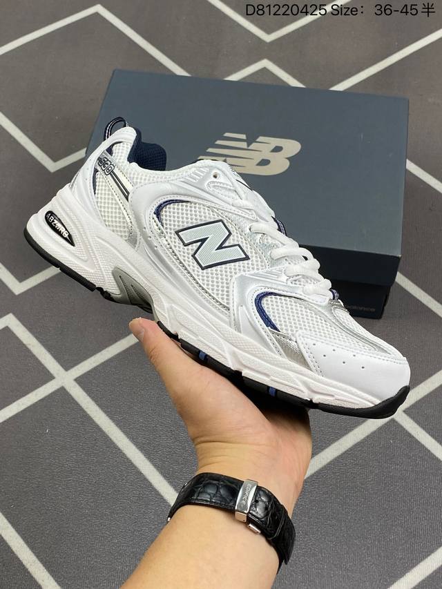 新百伦 Nb530 New Balance 530 复跑古鞋nb530这鞋双确实是nb家经复典古款式之一，以全科新技诠释，成打功造530鞋款。鞋面保在持530基