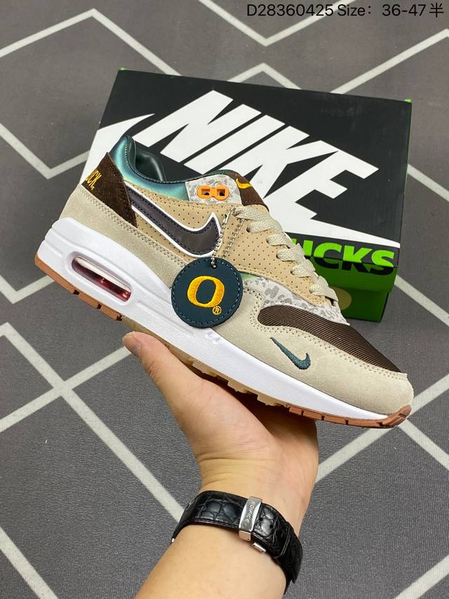 公司级nike Air Max 1 ’87 Og复刻 复古休闲跑步鞋 纯原版本 真标原盒 原底原面 正确版型 原版开发 精准细节 市面最高版本 独家专供外贸版本