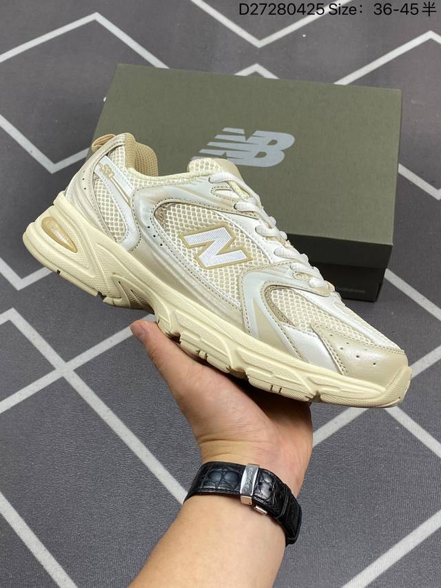 新百伦nb New Balance Mr530 全套原楦原纸板原厂数据开发 原厂网纱 原装进口皮料正确卡色 正确中底拉帮中底网布细节 冲裁组合 匠心打造 耗时两