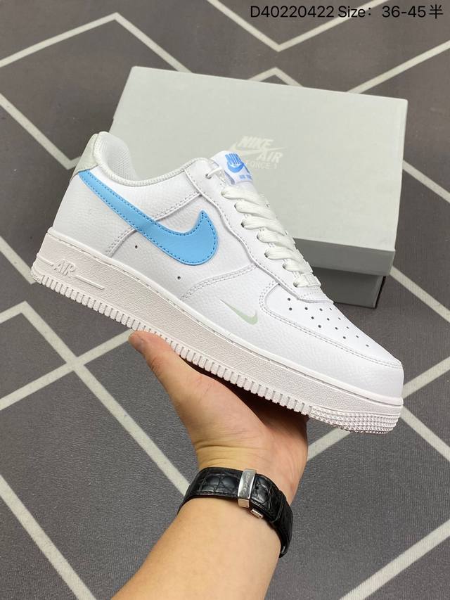 Nike Air Force 1 Low 原楦头原纸板 打造纯正空军版型 专注外贸渠道 全掌内置蜂窝气垫 原盒配件 原厂中底钢印、拉帮完美 官方货号：Hf002