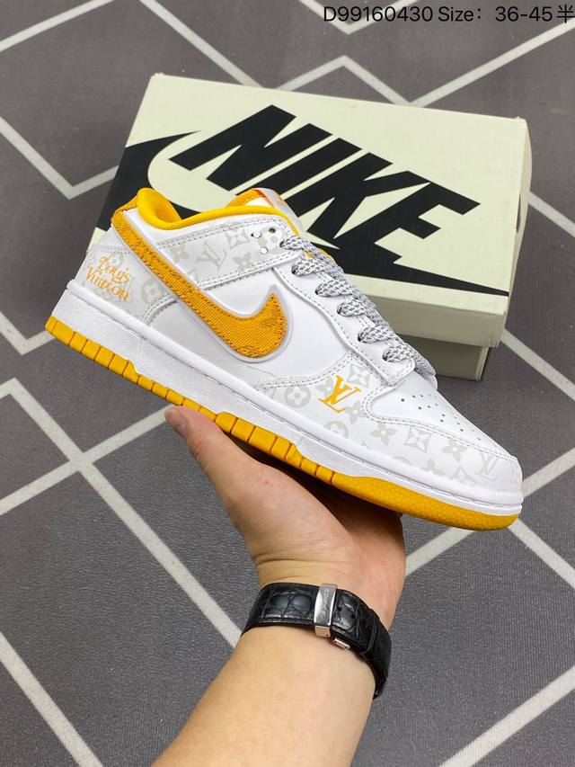 耐克 Nike Dunk Low Retro 运动鞋复古滑板鞋 作为 年代经典篮球鞋款，起初专为硬木球场打造，后来成为席卷街头的时尚标杆，现以经典细节和复古篮球