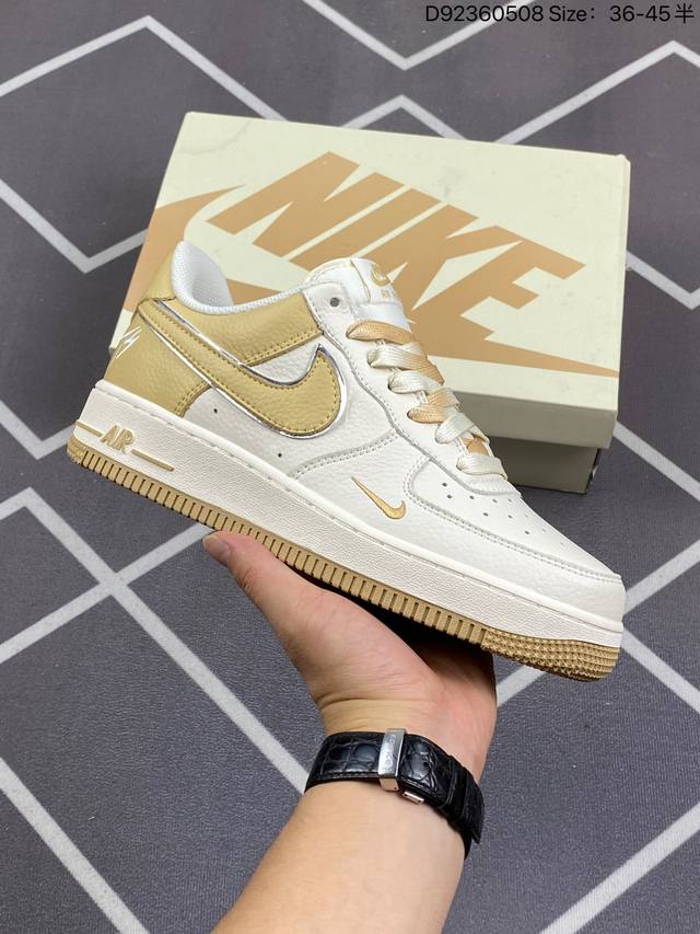 公司级nike Air Force 1 Low 空军一号低帮休闲运动板鞋 原楦头原纸板 打造纯正空军版型 专注外贸渠道 全掌内置蜂窝气垫 原盒配件 原厂中底钢印