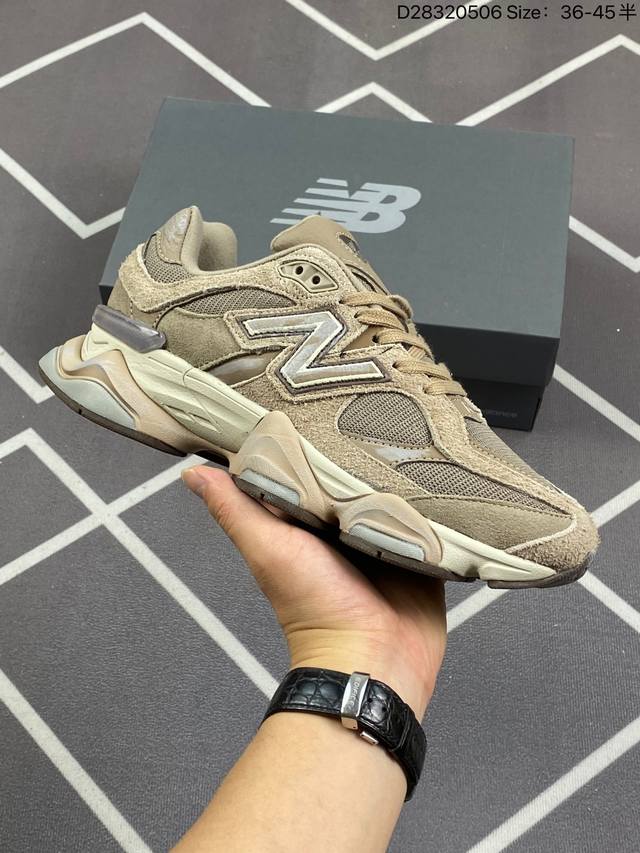 Nb 新百伦 New Balance Nb9060小象蹄男女款9060舒适百搭老爹鞋。全新 9060 款式将经典风格与现代设计融合到日常多功能性中。 9060