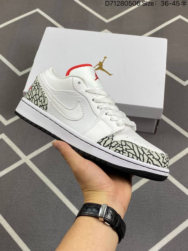 Air Jordan 1 Low 顶级纯原 全头层最高版本 独家提拉式后跟 吊打市面原装版本 市面整洁度最高版本 升级正确原装楦型开发纸版 中底注胶孔内置真so