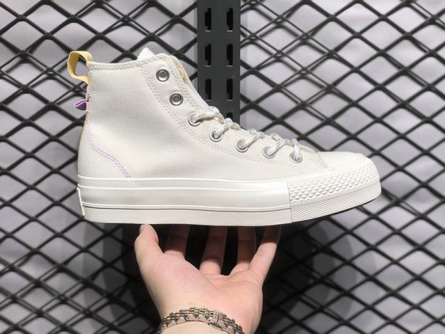 核心私 Converse 匡威2024新款chuck Taylor高帮帆布鞋休闲鞋 A08767C 尺码：35 36 36.5 37 37.5 38 39 39