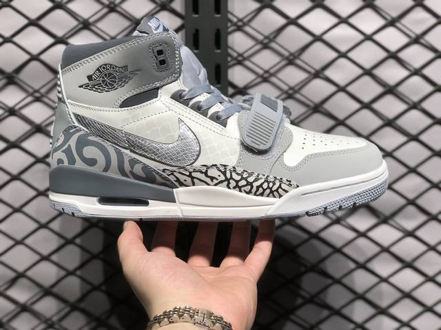 放店 耐克nike Air Jordan Legacy 312 Low”White Pine Green“乔丹最强三合一混合版本高帮文化休闲运动篮球鞋 货号：A