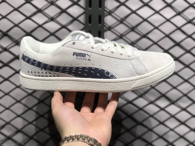 放店 Puma Suede Xl Skate 复古单品 彪马 防滑耐磨低帮德训板鞋 货号：395777 02 尺码：35 36 37 37.5 38 38.5