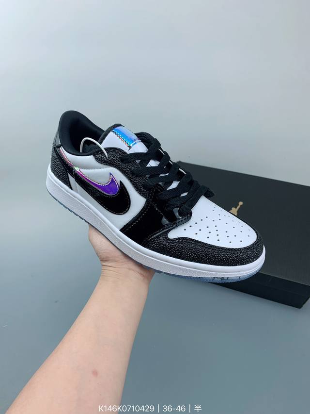 耐克nike Air Jordan 1 Low Aj1乔丹一代低帮经典复古文化休闲运动篮球鞋 Size：如图 编码：K146K0710429