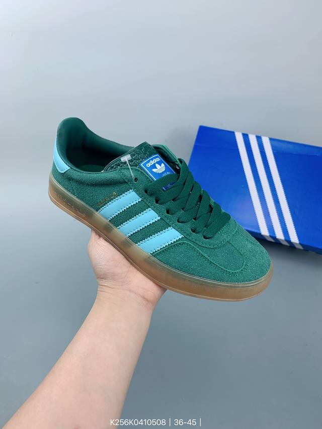 Adidas Originals Handball Spzl 阿迪达斯 低帮 舒适潮流轻便耐磨防滑低帮板鞋男女同款 1979年，阿迪达斯创造了handball