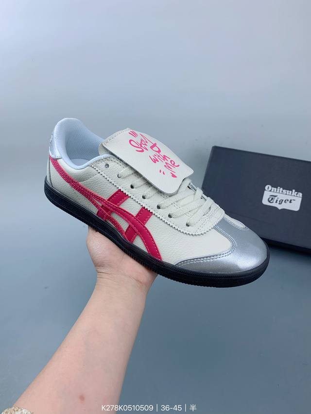 亚瑟士 Asics Onitsuka Tiger 鬼冢虎 原装四联吊牌 中底纸板钢印 日系轻便运动休闲鞋 Size：如图 编码：K278K0510509