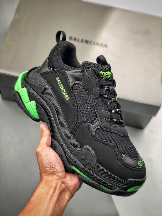 I8版本 特价放店 ＃纯原 Balenciaga Defender Rubber Platform Sneakers巴黎世家卫士系列低帮坦克履带轮胎鞋型越野户外